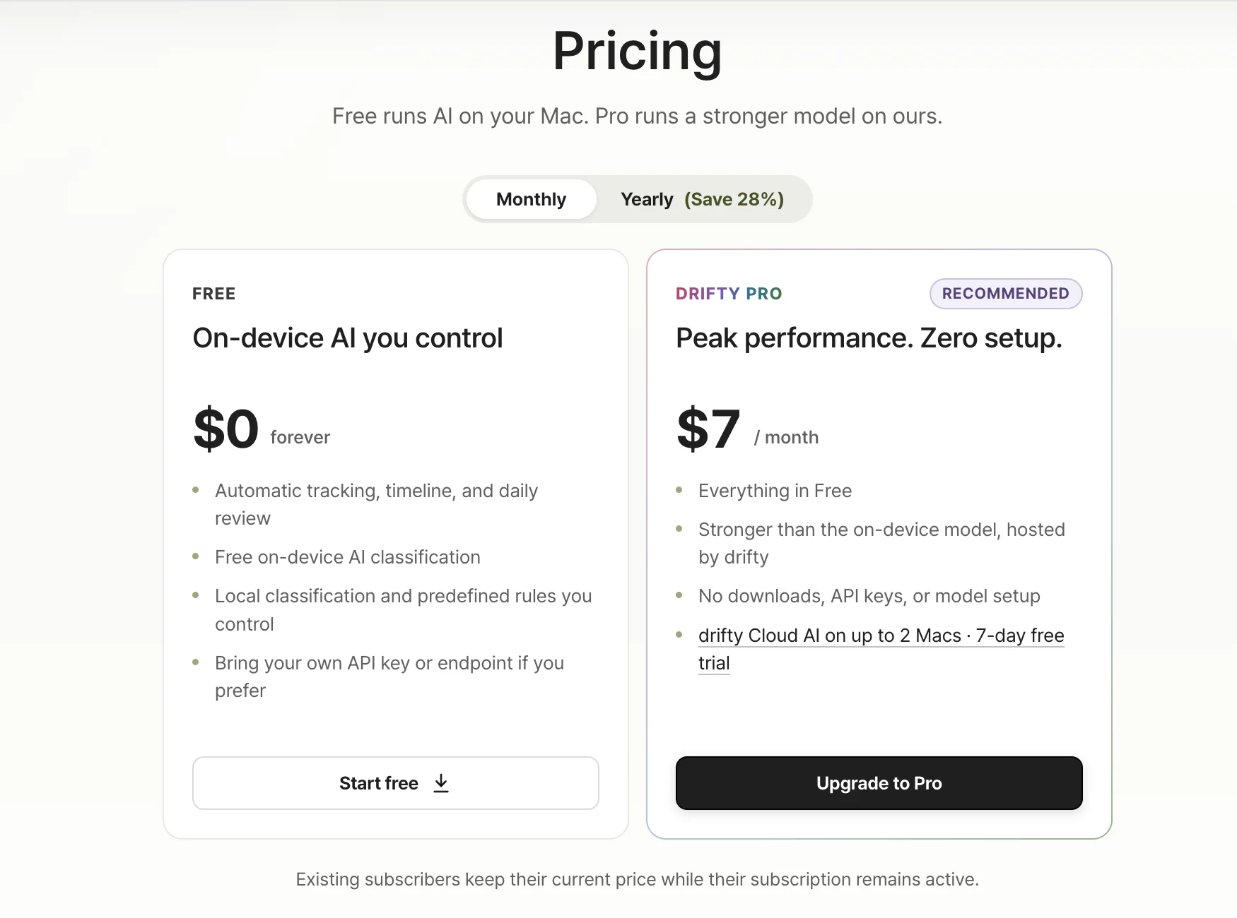 Pricing image